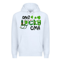 White one lucky certified medical assistant cma Premium Hoodie - RanaPortraitStore