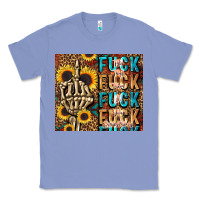 Colony Blue fuck Classic Tee - LillyAllenDesigns