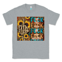 Heather Grey fuck Classic Tee - LillyAllenDesigns