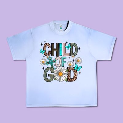 Child Of God Urban Heavy Tee Designed By Artiststas