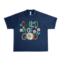 Navy child of god Urban Heavy Tee - Artiststas