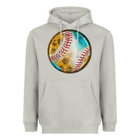 Moon Dust baseball with sunflower round earrings Heavyweight Hoodie - BundleAndBundleShop