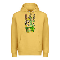 Antique Gold St. Patrick's Western lucky Premium Hoodie - OliviaCreatesArt