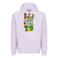 Lilac St. Patrick's Western lucky Premium Hoodie - OliviaCreatesArt