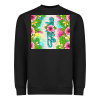 Black aloha summer Heavyweight Sweatshirt - TumblerDesignByShophia