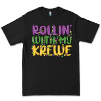 Black rollin with my krewe Premium Tee - MaliasSmallBusiness