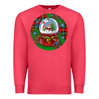 Cardinal snow globe christmas ornament Premium Sweatshirt - BundleAndBundleShop