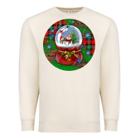 Sandshell snow globe christmas ornament Premium Sweatshirt - BundleAndBundleShop