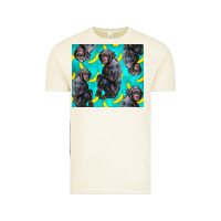Vintage Arctic Chimpanzee And Banana Vintage Tee - LillyAllenDesigns