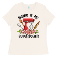 Bone baking is my superpower malia Ladies Tee - MaliasSmallBusiness