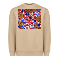 Mushroom 4th of july patriotic usa Heavyweight Sweatshirt - TumblerDesignByShophia