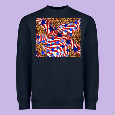 4th Of July Patriotic Usa Heavyweight Sweatshirt Designed By Tumblerdesignbyshophia