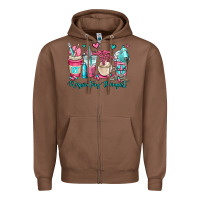 Chestnut rt respiratory therapist coffee cups Zipper Hoodie - OliviaCreatesArt