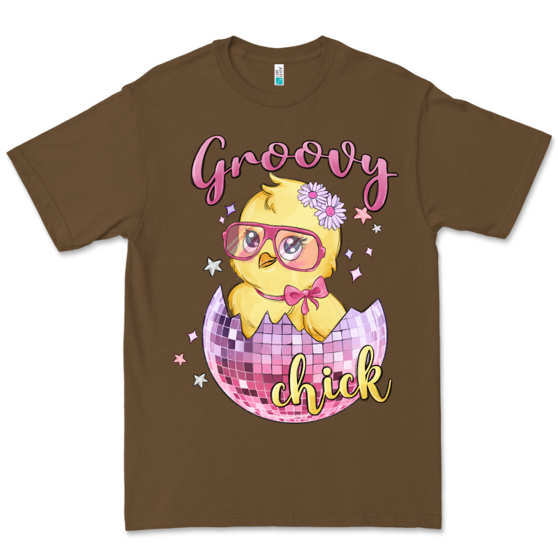 Groovy Chick Easter Premium Tee by MaliasSmallBusiness | Teevron