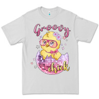 Dove Grey groovy chick easter Premium Tee - MaliasSmallBusiness