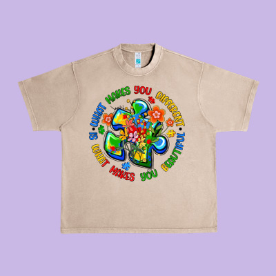 What Makes You Different Is What Makes You Beautif Urban Heavy Tee Designed By Artiststas