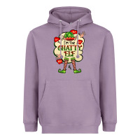 Lavender im the chatty elf Heavyweight Hoodie - FaDigitalArtStudio