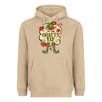 Mushroom im the chatty elf Heavyweight Hoodie - FaDigitalArtStudio