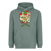 Sage im the chatty elf Heavyweight Hoodie - FaDigitalArtStudio