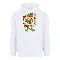 White im the chatty elf Heavyweight Hoodie - FaDigitalArtStudio