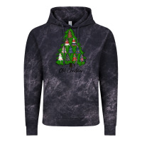 Cloud Black ohh Christmas trees Vintage Hoodie - RanaPortraitStore
