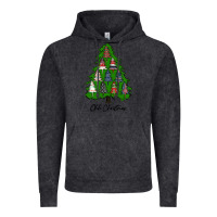 Vintage Black ohh Christmas trees Vintage Hoodie - RanaPortraitStore