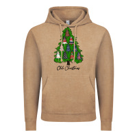 Vintage Coffee ohh Christmas trees Vintage Hoodie - RanaPortraitStore