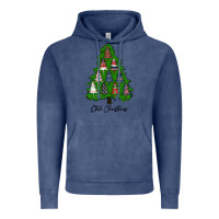 Vintage Denim ohh Christmas trees Vintage Hoodie - RanaPortraitStore