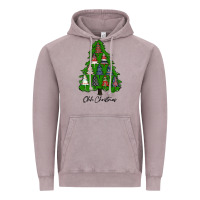 Vintage Zinc ohh Christmas trees Vintage Hoodie - RanaPortraitStore