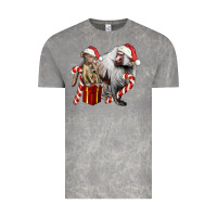 Cloud Rock Christmas Baboon Baby And Mama Vintage Tee - LillyAllenDesigns
