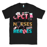 Black pct because nurses need heroes Classic Tee - LillyAllenDesigns