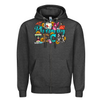 Charcoal Heather pharmacy tech Zipper Hoodie - OliviaCreatesArt