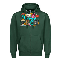 Sports Green pharmacy tech Zipper Hoodie - OliviaCreatesArt