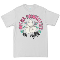 Dove Grey not all disabilities are visible Premium Tee - MaliasSmallBusiness