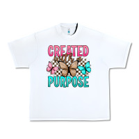 White created with a purpose Urban Heavy Tee - Artiststas