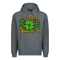 Rock One lucky dog mom St. Patrick's Premium Hoodie - OliviaCreatesArt
