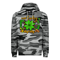 Slate Camo One lucky dog mom St. Patrick's Premium Hoodie - OliviaCreatesArt