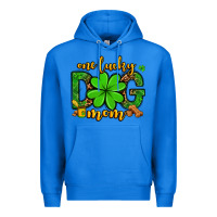 True Royal One lucky dog mom St. Patrick's Premium Hoodie - OliviaCreatesArt