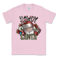Bubblegum Pink howdy santa Classic Tee - SublimationCraftShop