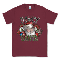 Burgundy howdy santa Classic Tee - SublimationCraftShop