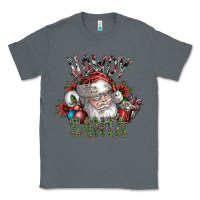Charcoal Heather howdy santa Classic Tee - SublimationCraftShop