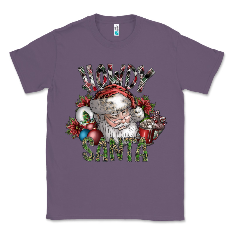 Howdy Santa Classic Tee by SublimationCraftShop | Teevron
