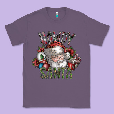 Howdy Santa Classic Tee Designed By Sublimationcraftshop