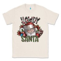 Natural howdy santa Classic Tee - SublimationCraftShop