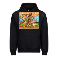 Black fall rabbit  mousepad Urban Hoodie - LillyAllenDesigns