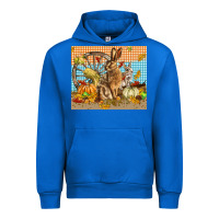 Cobalt fall rabbit  mousepad Urban Hoodie - LillyAllenDesigns
