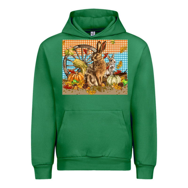 Fall Rabbit  Mousepad Urban Hoodie by LillyAllenDesigns | Teevron