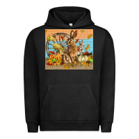 Pigment Black fall rabbit  mousepad Urban Hoodie - LillyAllenDesigns