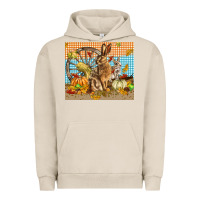 Pigment French Oak fall rabbit  mousepad Urban Hoodie - LillyAllenDesigns