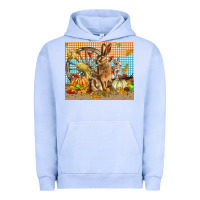 Pigment Grape Ice fall rabbit  mousepad Urban Hoodie - LillyAllenDesigns
